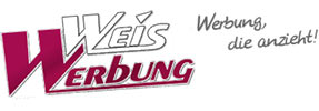 Weis Werbung - Werbeanlagen Beschriftungen Textildruck Werbeartikel Banner und Aufkleber Printprodukte